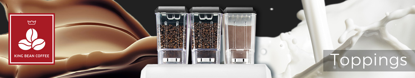King Bean Coffee - Toppings & Automatenprodukte